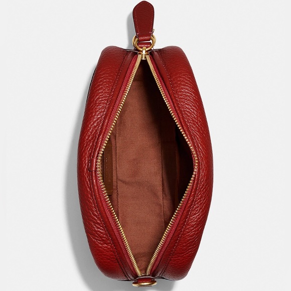 NEW Coach crossbody small bag hearts red - Picture 2 of 6